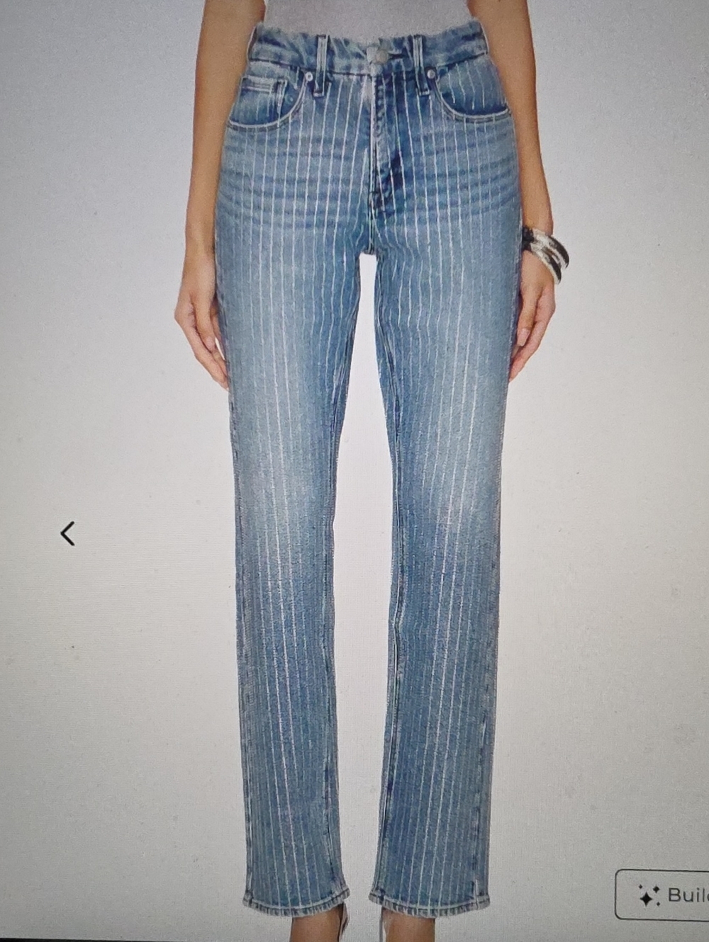 GOOD AMERICAN RHINESTONE SIZE 26 $259